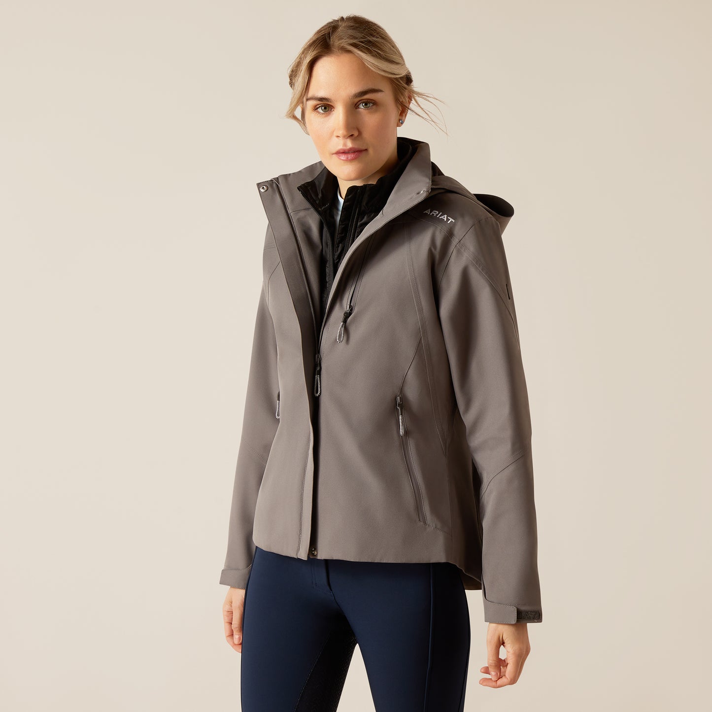 Ariat Women's Plum Grey Coastal Waterproof Jacket