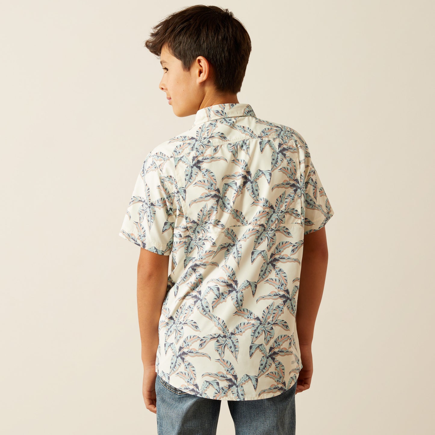 Ariat Boy's VentTEK Papyrus Short Sleeve Western Shirt