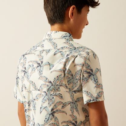 Ariat Boy's VentTEK Papyrus Short Sleeve Western Shirt
