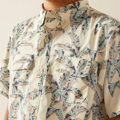 Ariat Boy's VentTEK Papyrus Short Sleeve Western Shirt