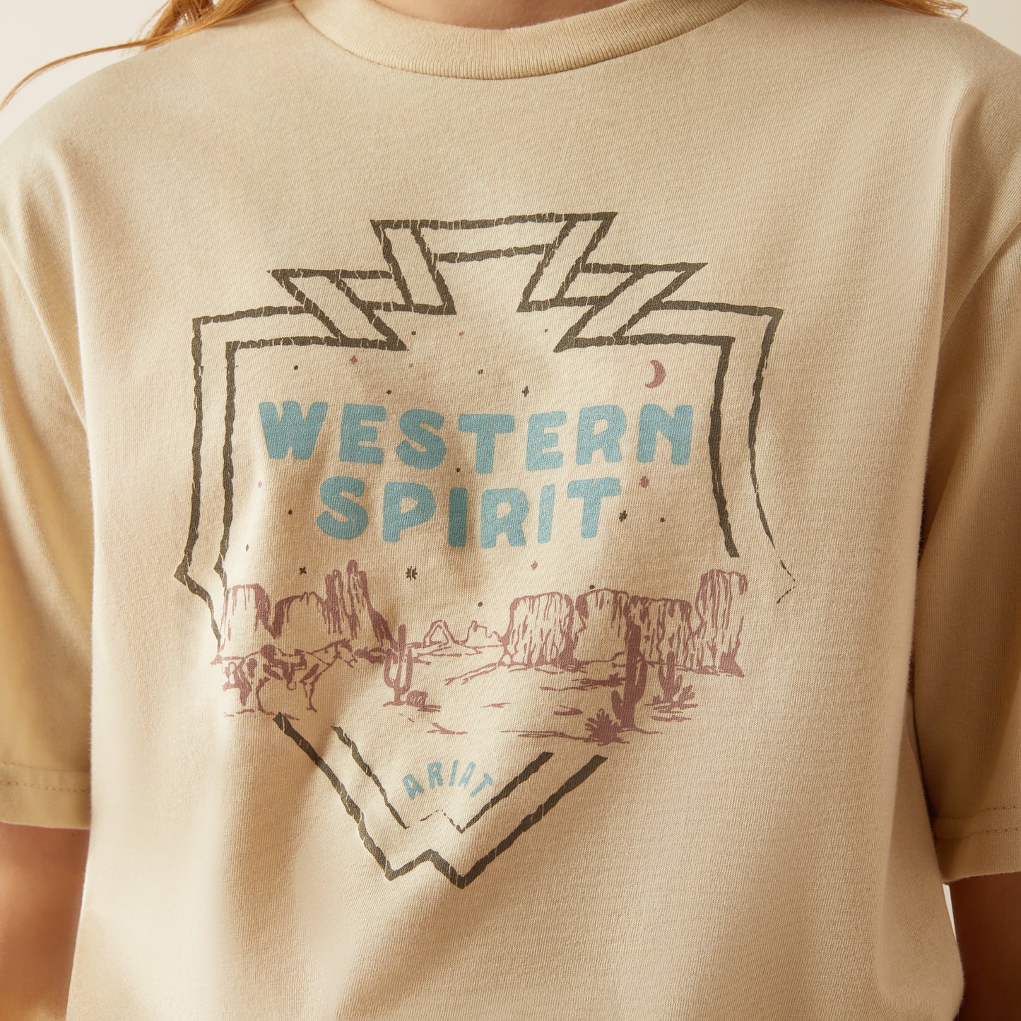 Ariat Girl's Natural Western Spirit T-Shirt