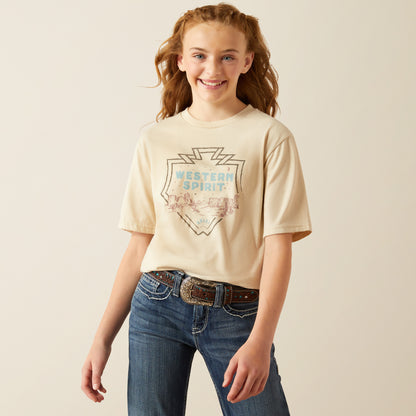 Ariat Girl's Natural Western Spirit T-Shirt