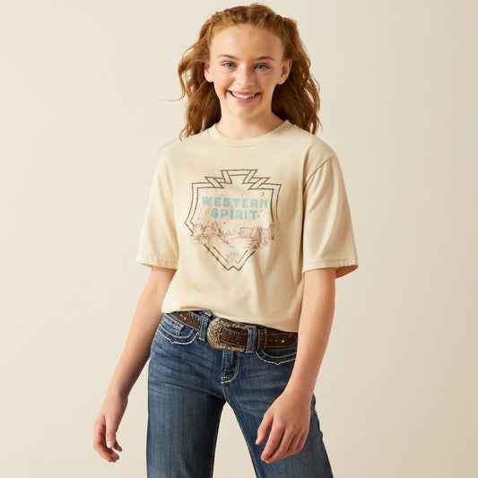 Ariat Girl's Natural Western Spirit T-Shirt