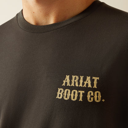 Ariat Men's Vintage Black Cowboy Cocky T-Shirt
