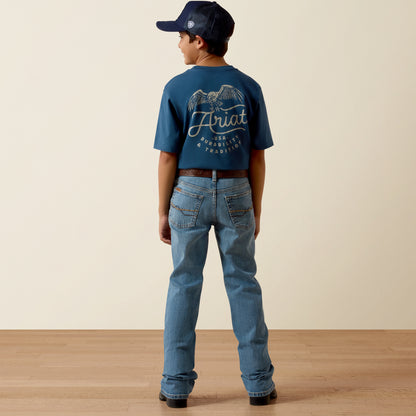 Ariat Boy's B4 Relaxed Palmer Barton Bootcut Jean