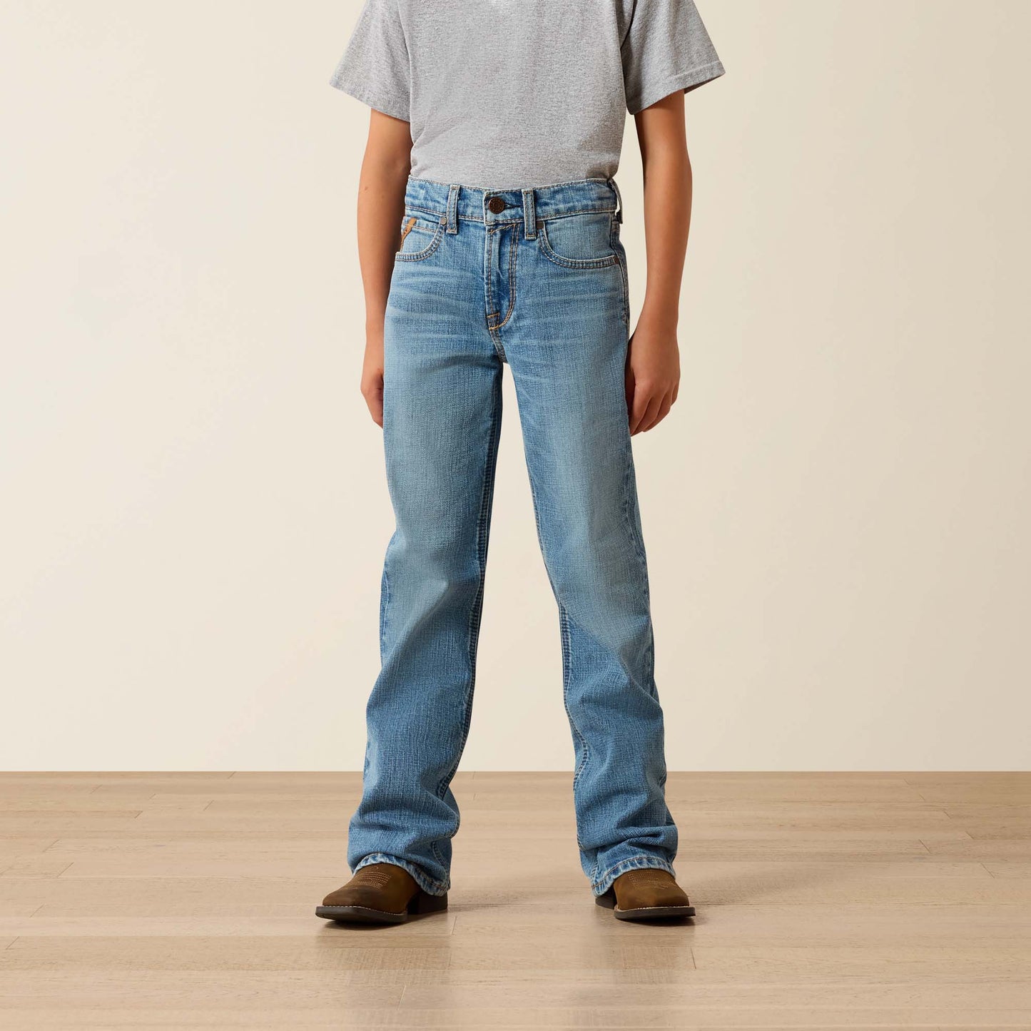 Ariat Boy's B4 Relaxed Palmer Barton Bootcut Jean