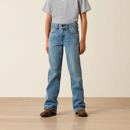 Ariat Boy's B4 Relaxed Palmer Barton Bootcut Jean