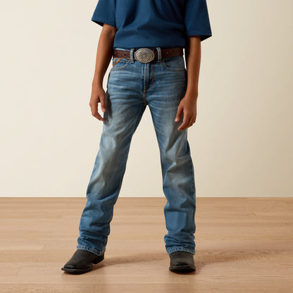 Ariat Boy's B4 Relaxed Palmer Barton Bootcut Jean