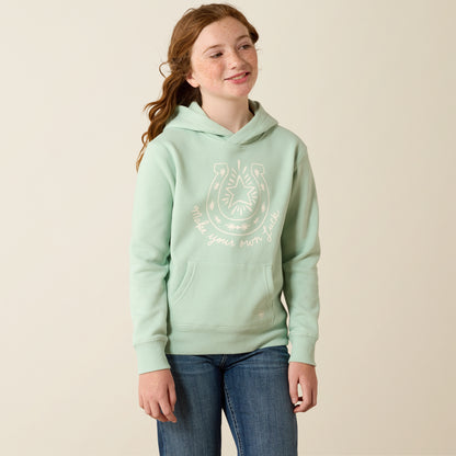 Ariat Girl's Make Your Own Luck Hoodie