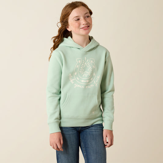 Ariat Girl's Make Your Own Luck Hoodie