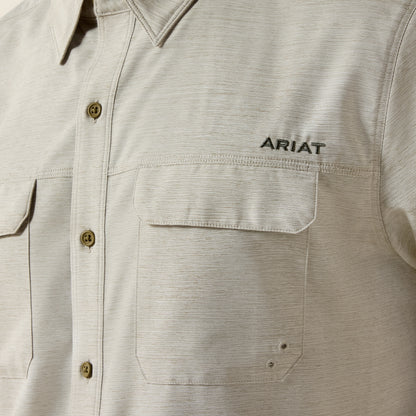 Ariat Men's VentTEK Burnt Olive Short Sleeve Western Shirt