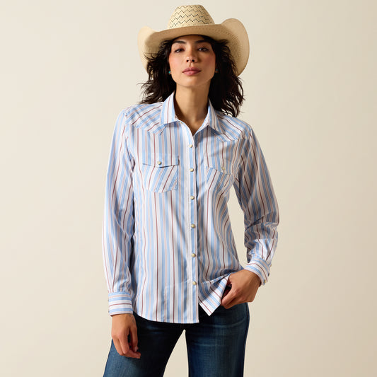 Ariat Women's VentTEK Multicolor Stripe Western Shirt