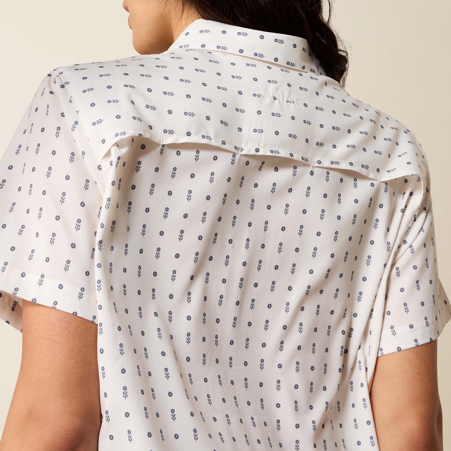Ariat Women's VentTEK Meadow Dot Print Short Sleeve Western Shirt