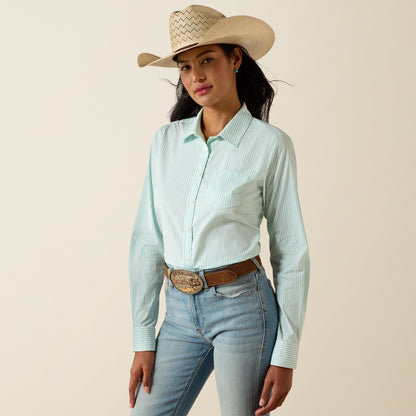 Ariat Women's Kirby Holiday Stripe Western Shirt