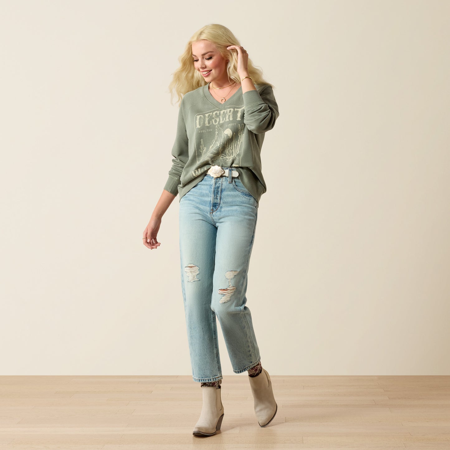 Ariat Women's Sea Spray Victoria Sweatshirt