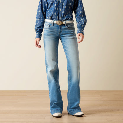 Ariat Women's Mid Rise Clara Yuba Trouser Jean
