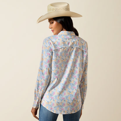 Ariat Women's VentTEK Floral Medley Western Shirt