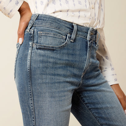 Ariat Women's High Rise Greyson Vera Slim Trouser Jean