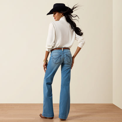 Ariat Women's Mid Rise Glendale Sherry Trouser Jean