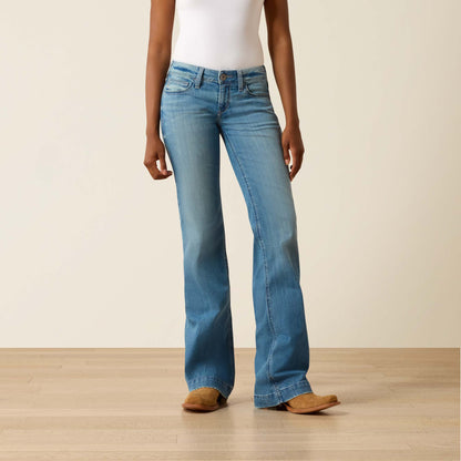 Ariat Women's Mid Rise Glendale Sherry Trouser Jean