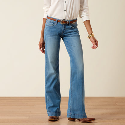 Ariat Women's Mid Rise Glendale Sherry Trouser Jean