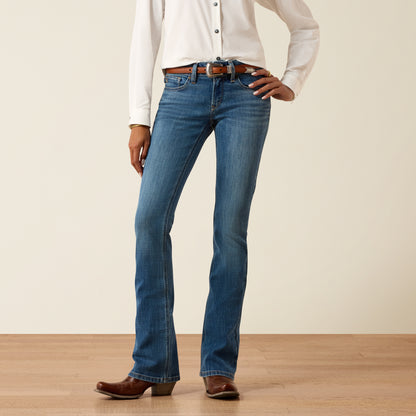 Ariat Women's Mid Rise Ithica Esti Bootcut Jean