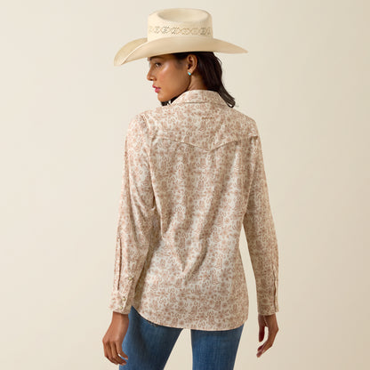 Ariat Women's VentTEK Boots N Roses Western Shirt