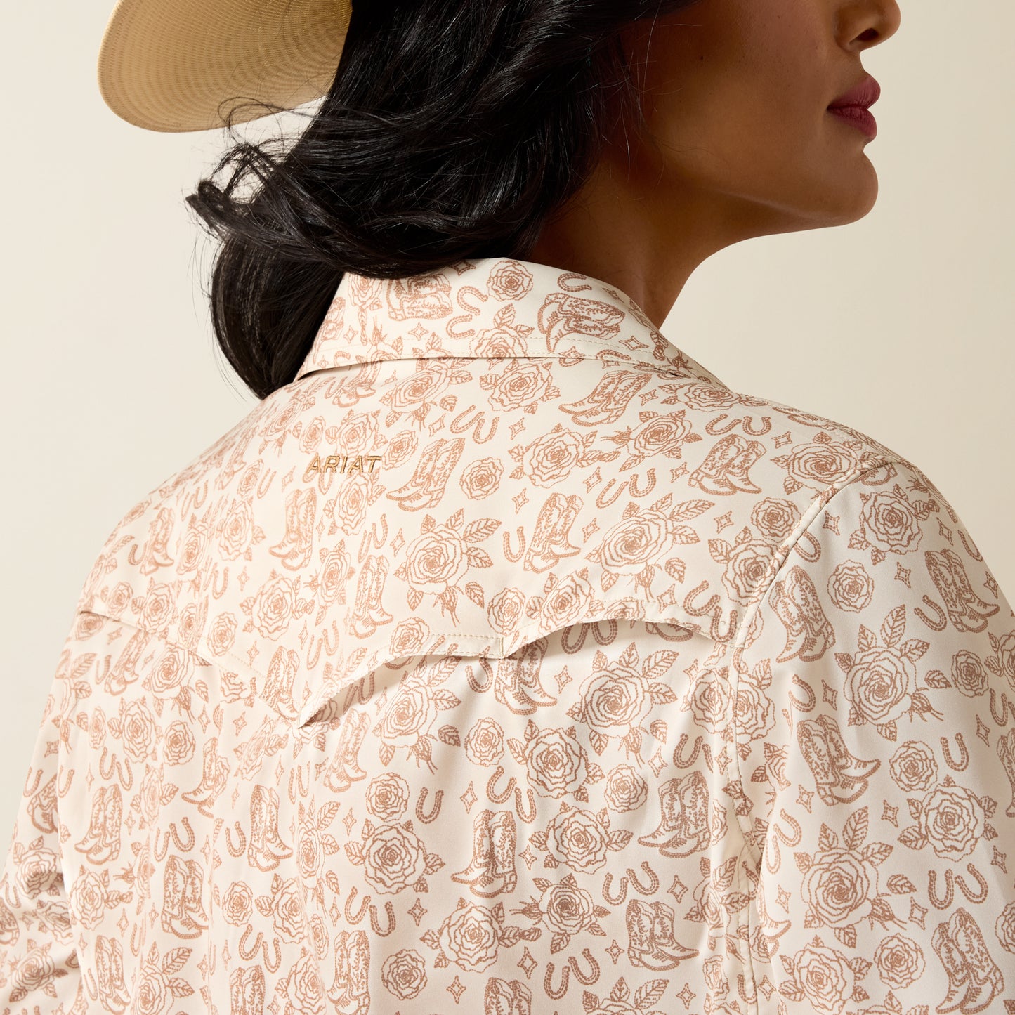 Ariat Women's VentTEK Boots N Roses Western Shirt