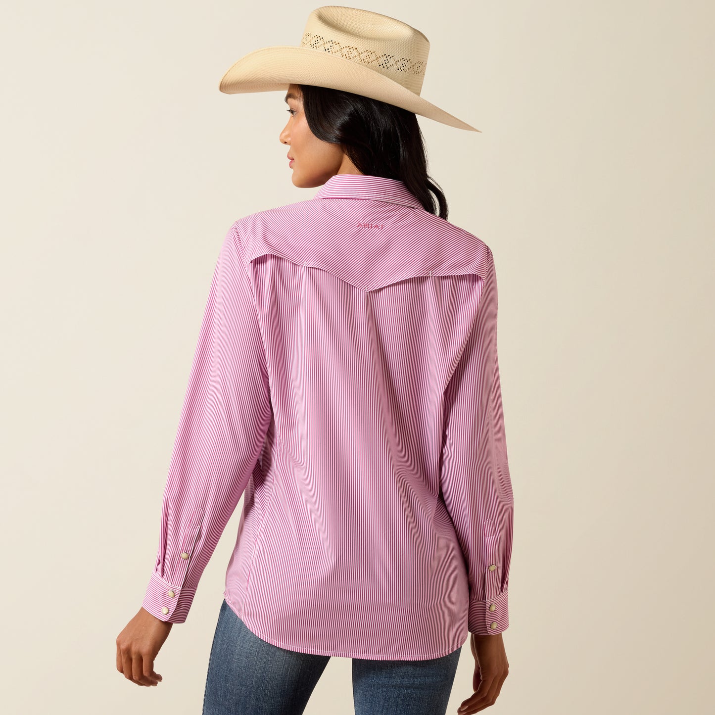 Ariat Women's VentTEK Rose Sorbet Stripe Western Shirt