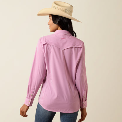 Ariat Women's VentTEK Rose Sorbet Stripe Western Shirt