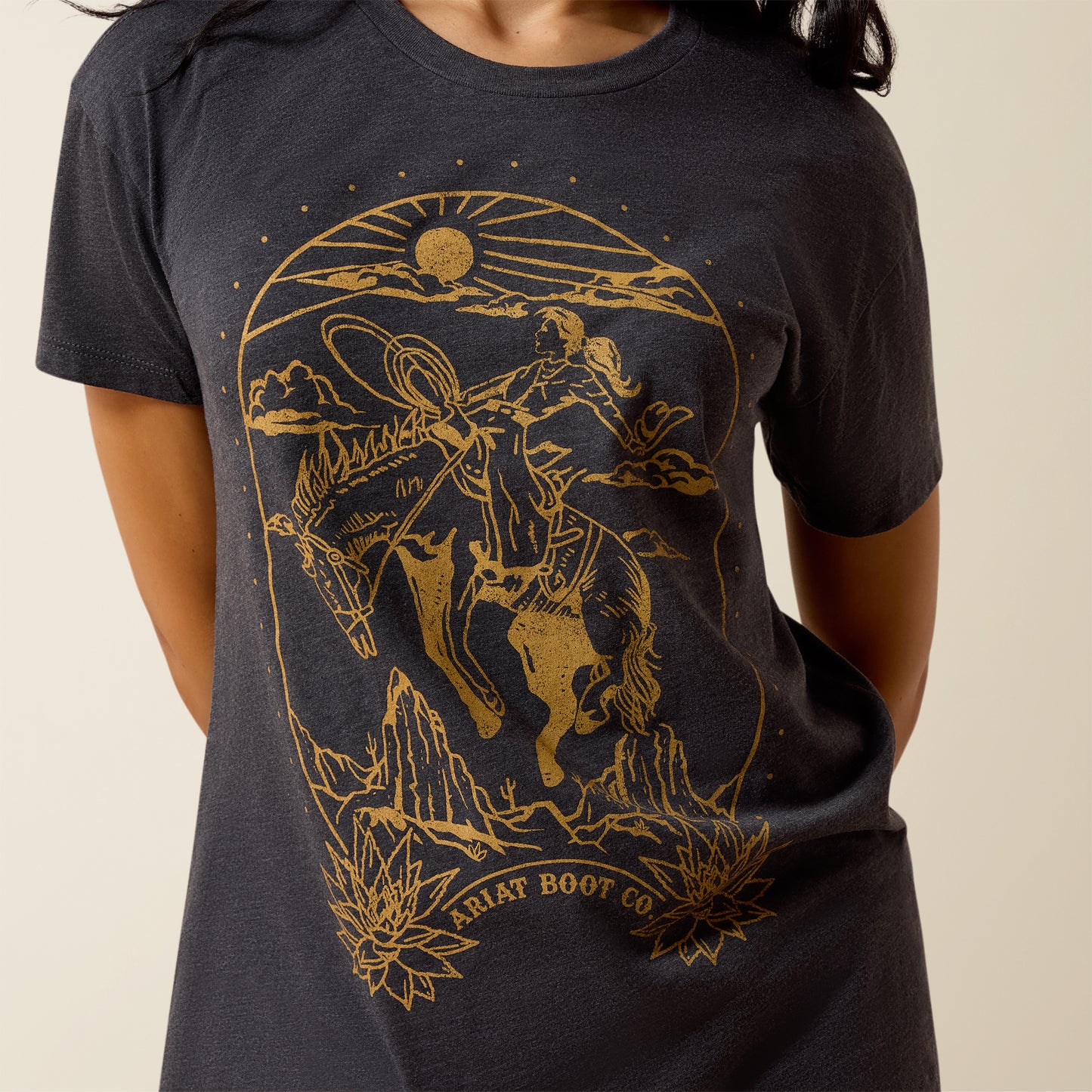 Ariat Women's Smoke Tombstone T-Shirt