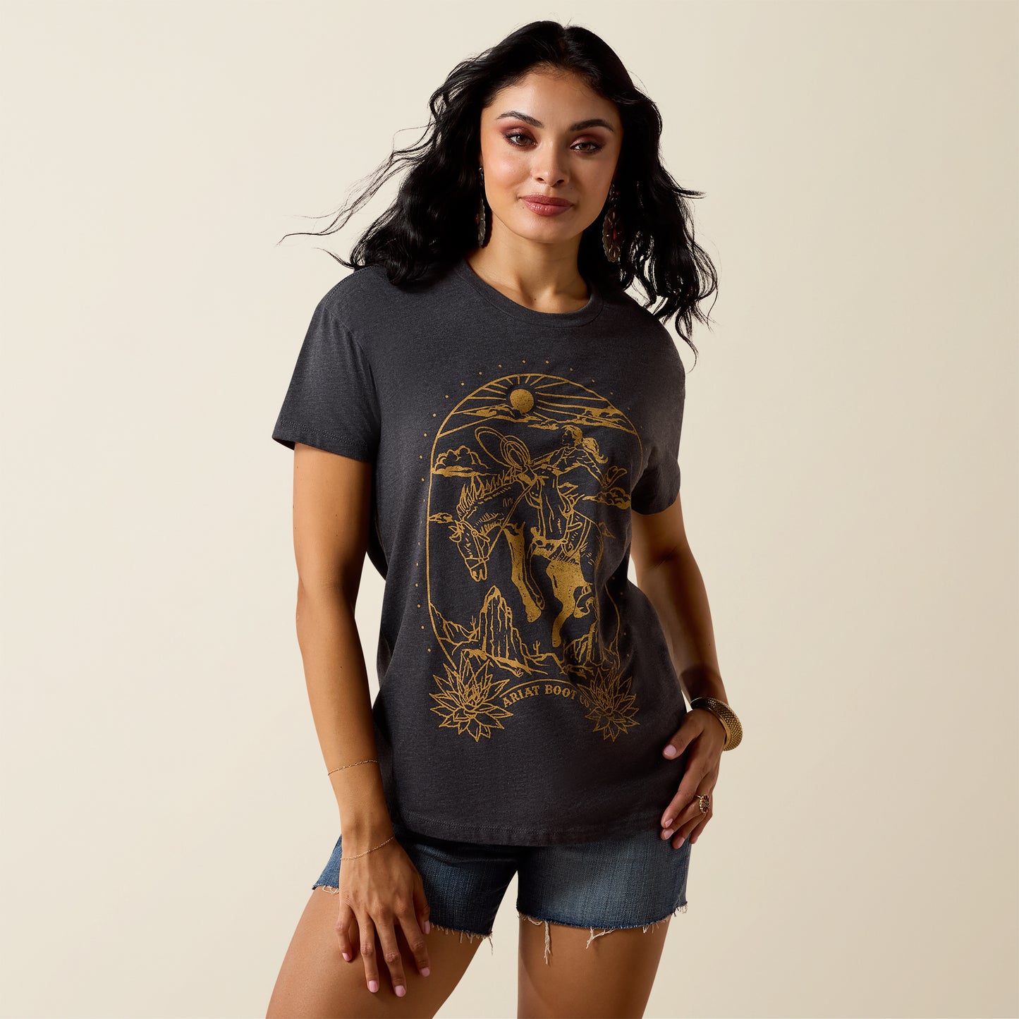 Ariat Women's Smoke Tombstone T-Shirt