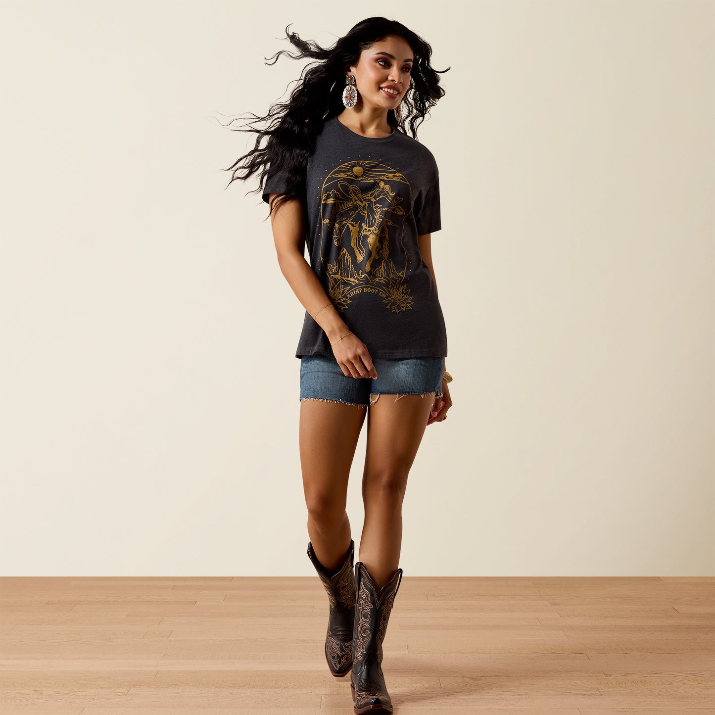 Ariat Women's Smoke Tombstone T-Shirt