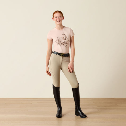 Ariat Girl's Sepia Rose Ethereal Equine T-Shirt