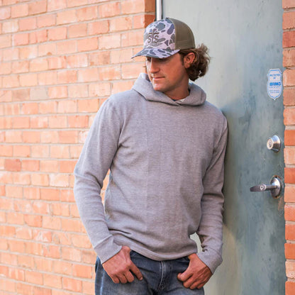 STS Men's Heather Gray Essential Hoodie