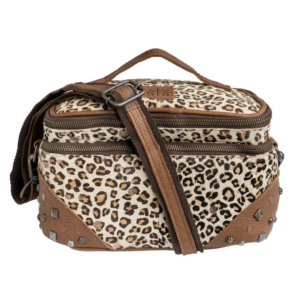 STS Leopard Great Plains Glamour Makeup Bag