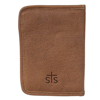 STS Leopard Great Plains Magnetic Wallet