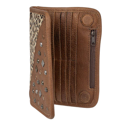 STS Leopard Great Plains Magnetic Wallet