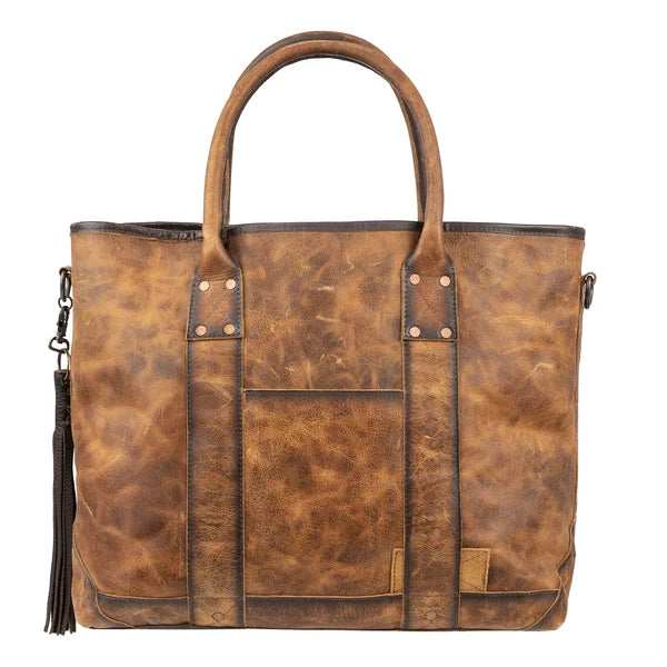 STS Guadalupe Cowhide All-In Tote