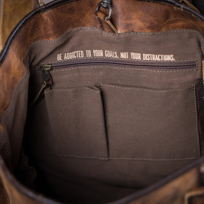 STS Guadalupe Cowhide All-In Tote