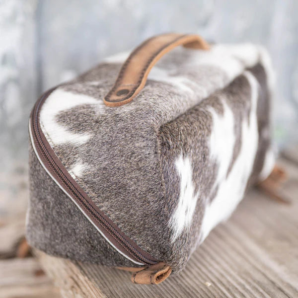 STS Elise Cowhide Makeup Bag