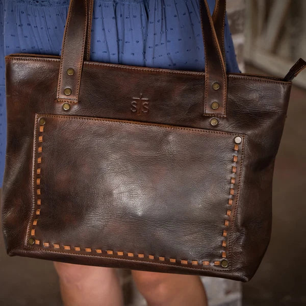 STS Bandera Chocolate Simple Tote
