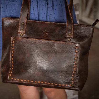 STS Bandera Chocolate Simple Tote