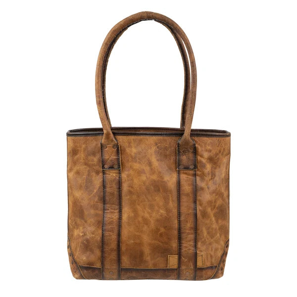 STS Guadalupe Cowhide Palomino Tote