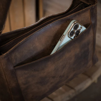 STS Cowhide Sterling Shoulder Bag