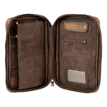 STS Cowhide Squash Jewelry Case