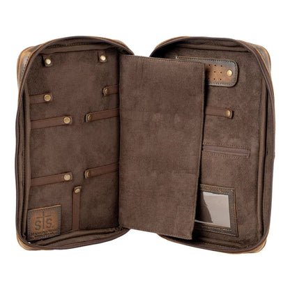 STS Cowhide Squash Jewelry Case