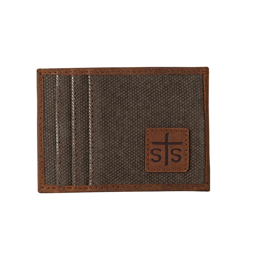 STS Men's Money Clip Card Wallet