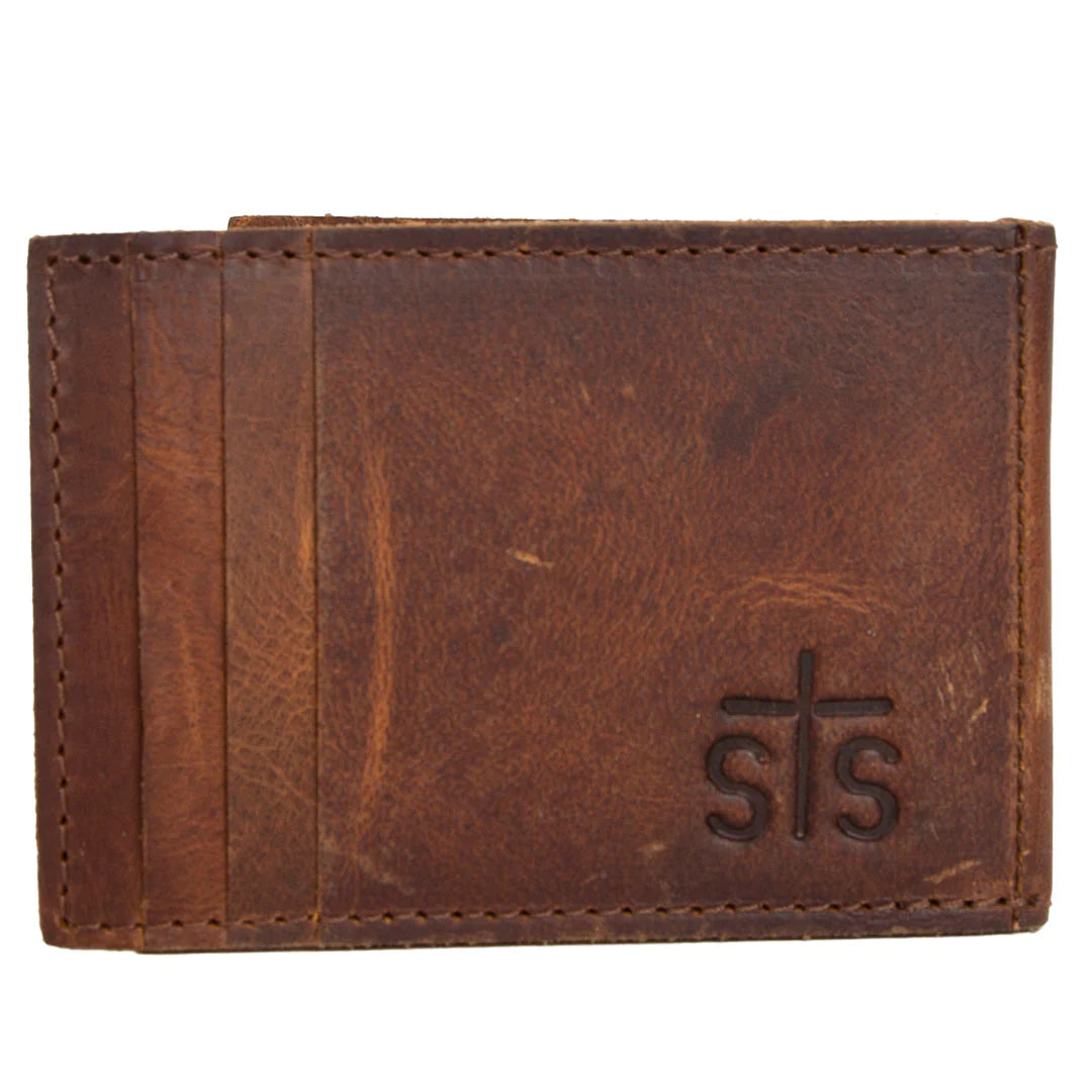 STS Men's Money Clip Card Wallet