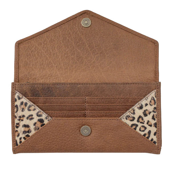 STS Leopard Great Plains Style Wallet